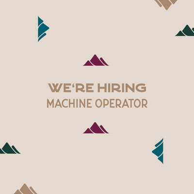 We're Hiring! Join our team as a Machine Operator