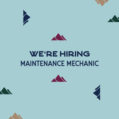 We're Hiring! Join us as a Maintenance Mechanic